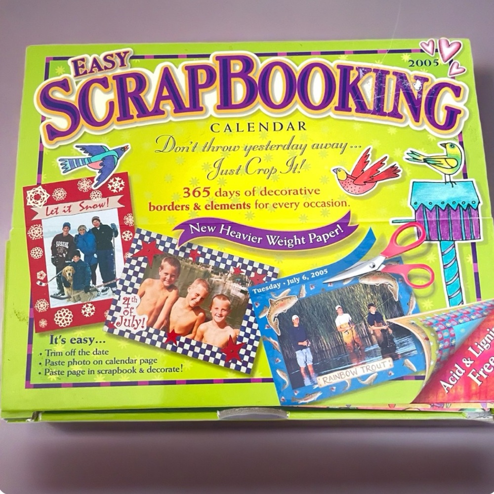 Easy scrapbooking 365 pieces of decorative boarders+element for every occasion